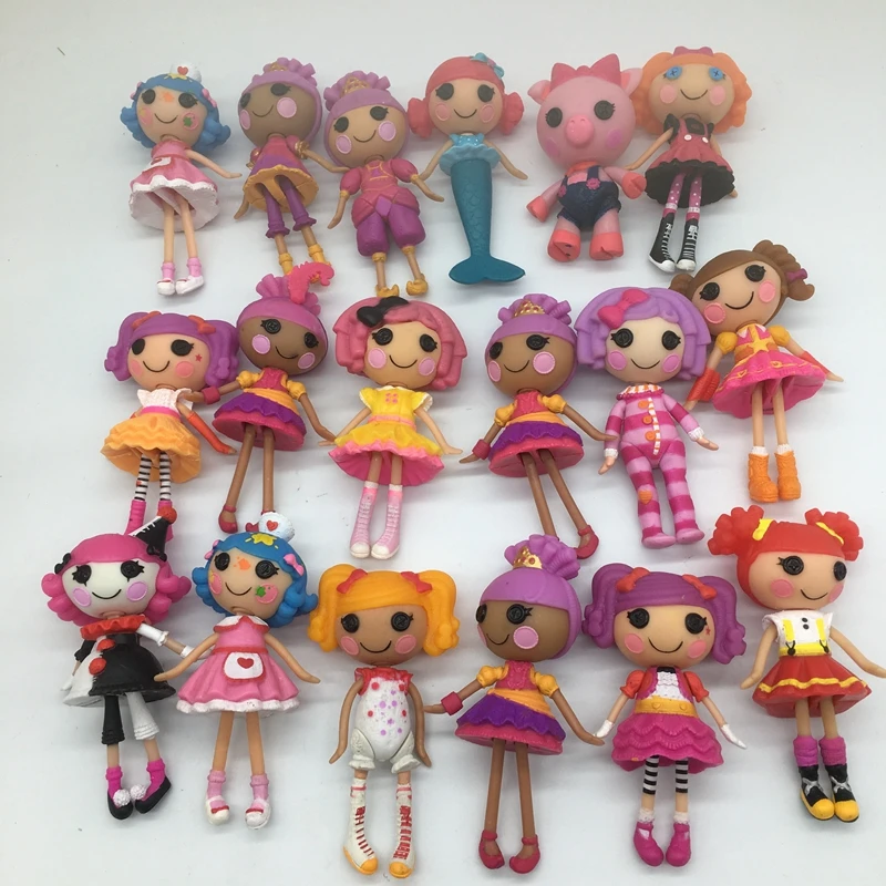 Lalaloopsy Мини куклы 20 шт. опт 8 см для девочек игровые домики уникальные фигурки