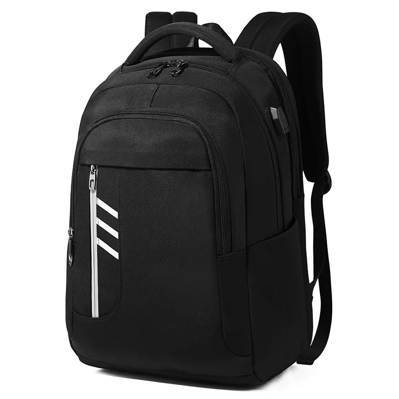 BLACK SNAP TOURS Waterproof Travel Backpack For Men USB Charging Portable Urban Laptop Backpack Large Space Trip Bagpack - Цвет: BLACK