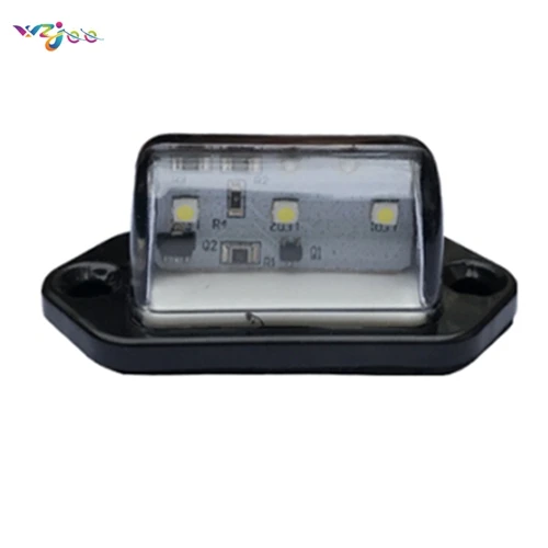 2pcsx3led -2 10 в 30 в светодиодный свет номерного знака задний номер лампы UTE грузовик, прицеп, лодка грузовой фургон - Цвет: 2pcsx3led -2