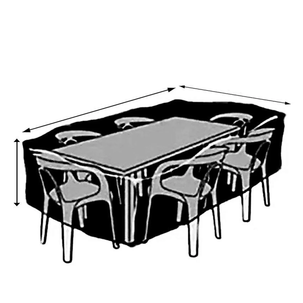 Чехол от дождя для садовой мебели водонепроницаемый чехол из ткани Оксфорд