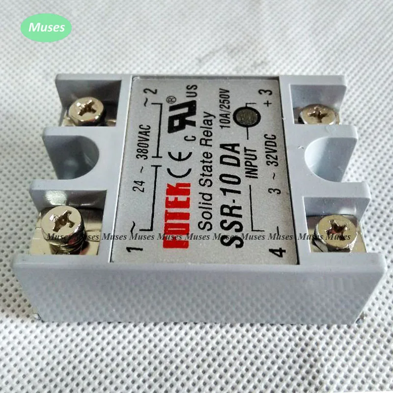 SSR-10DA производитель 10A ssr реле вход 3-32VDC выход 24-380VAC | Обустройство дома