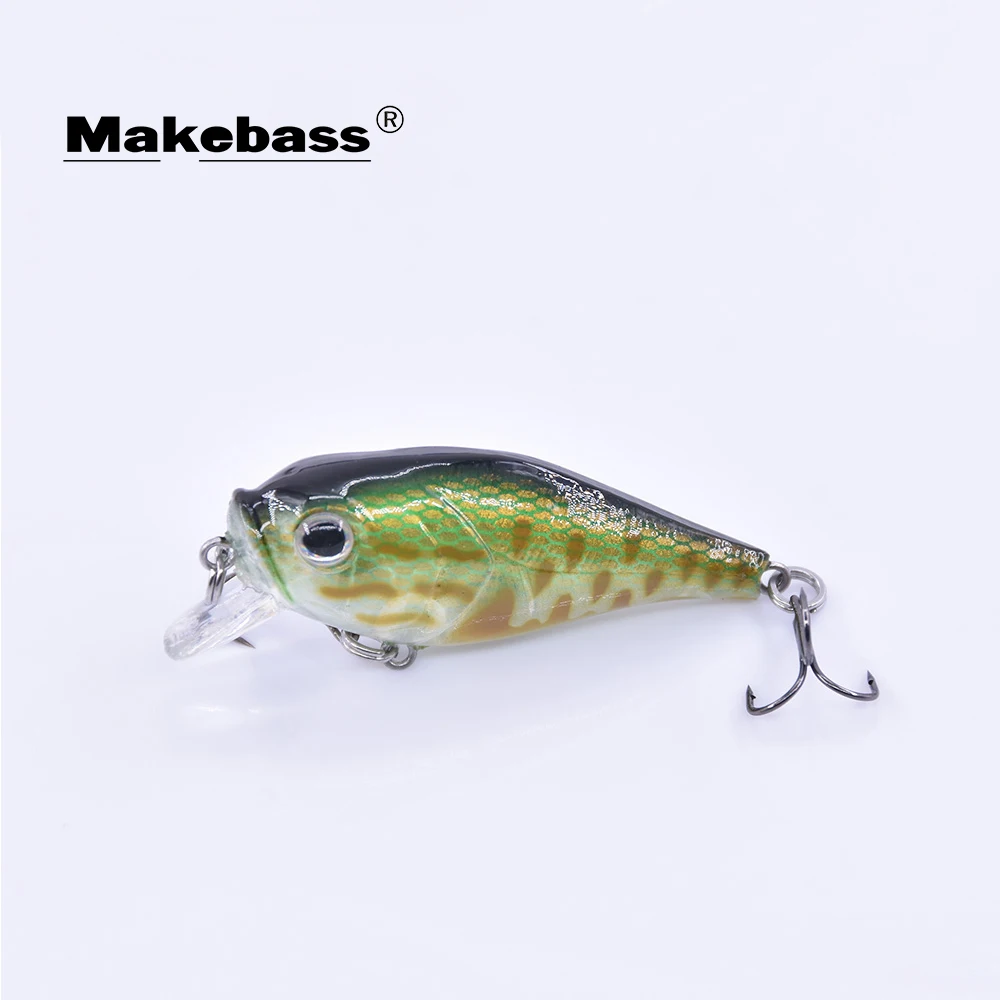 Погружающиеся рыболовные приманки MAKEBASS набор кренкбейтов 2 дюйма/0 унции