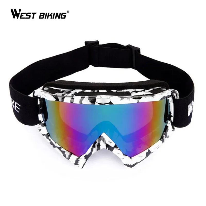 WEST BIKING ветрозащитный лыжный очки UV400 защиты Лыжная маска очки для катания на сноуборде Antiparra сноуборд мотоциклетные солнцезащитные очки