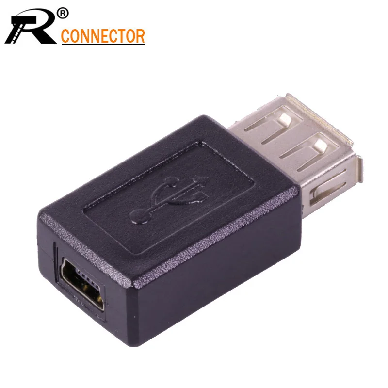 Шт. 1 шт. USB 2 0 A Тип Женский Джек до 5 булавки Mini адаптер разъем зарядное устройство
