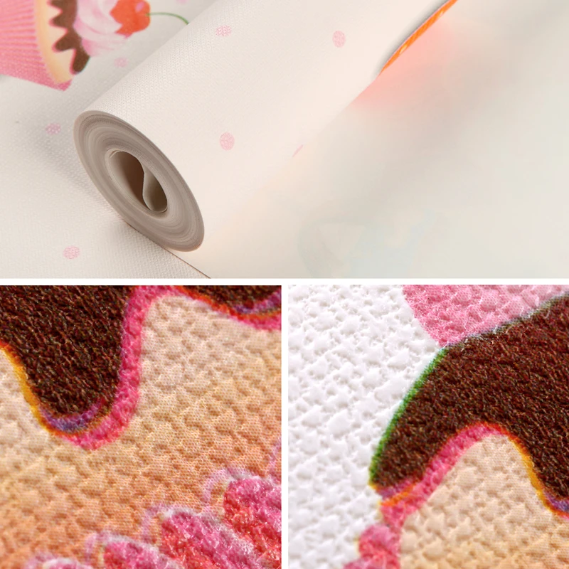 2016 Hot selling 3d embossed Non-woven Wall Coverings Eco-friendly Wallpapers for Kid's Room QZ0429 Free Shipping | Обустройство