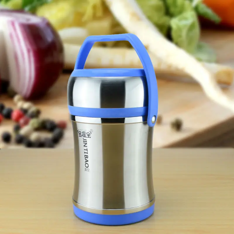 3000 мл Двойная Стенка из нержавеющей стали ведро герметизация ланч-контейнер