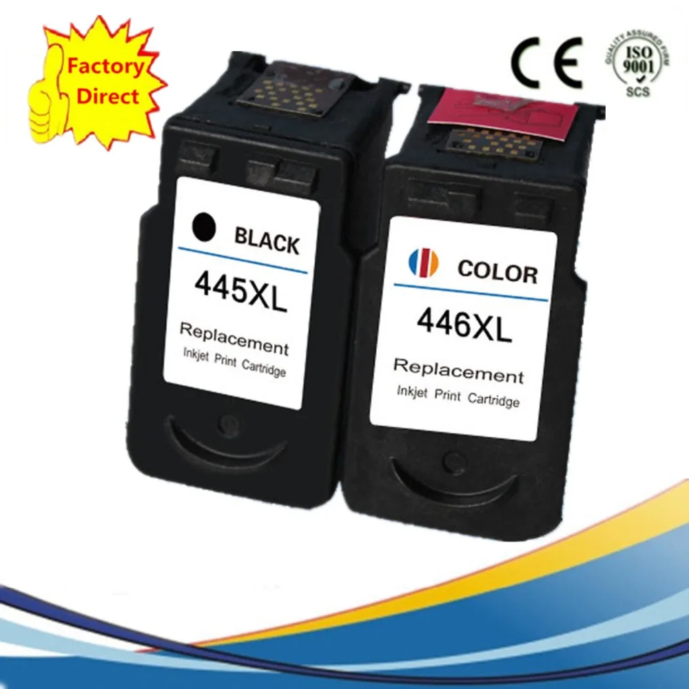 PG-445XL PG445XL PG 445XL CL-446XL CL446XL чернильный картридж для принтера Canon Pixma IP 2840 MX 494 мг 2440 2540