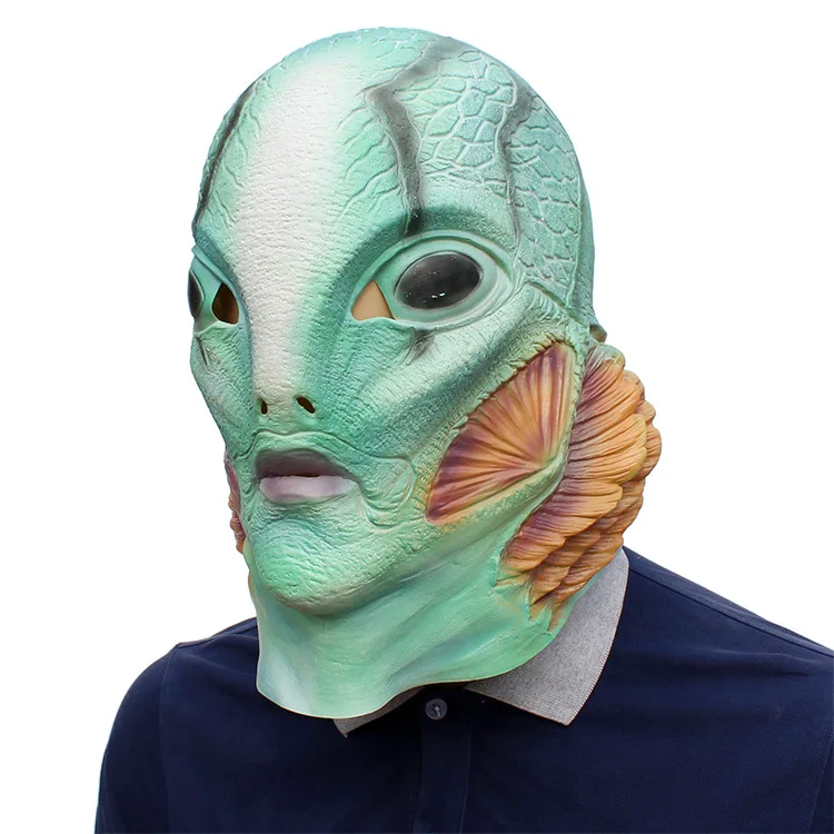 Hellboy CosplayBlue маски для взрослых мальчиков и девочек на Хэллоуин Бесплатная