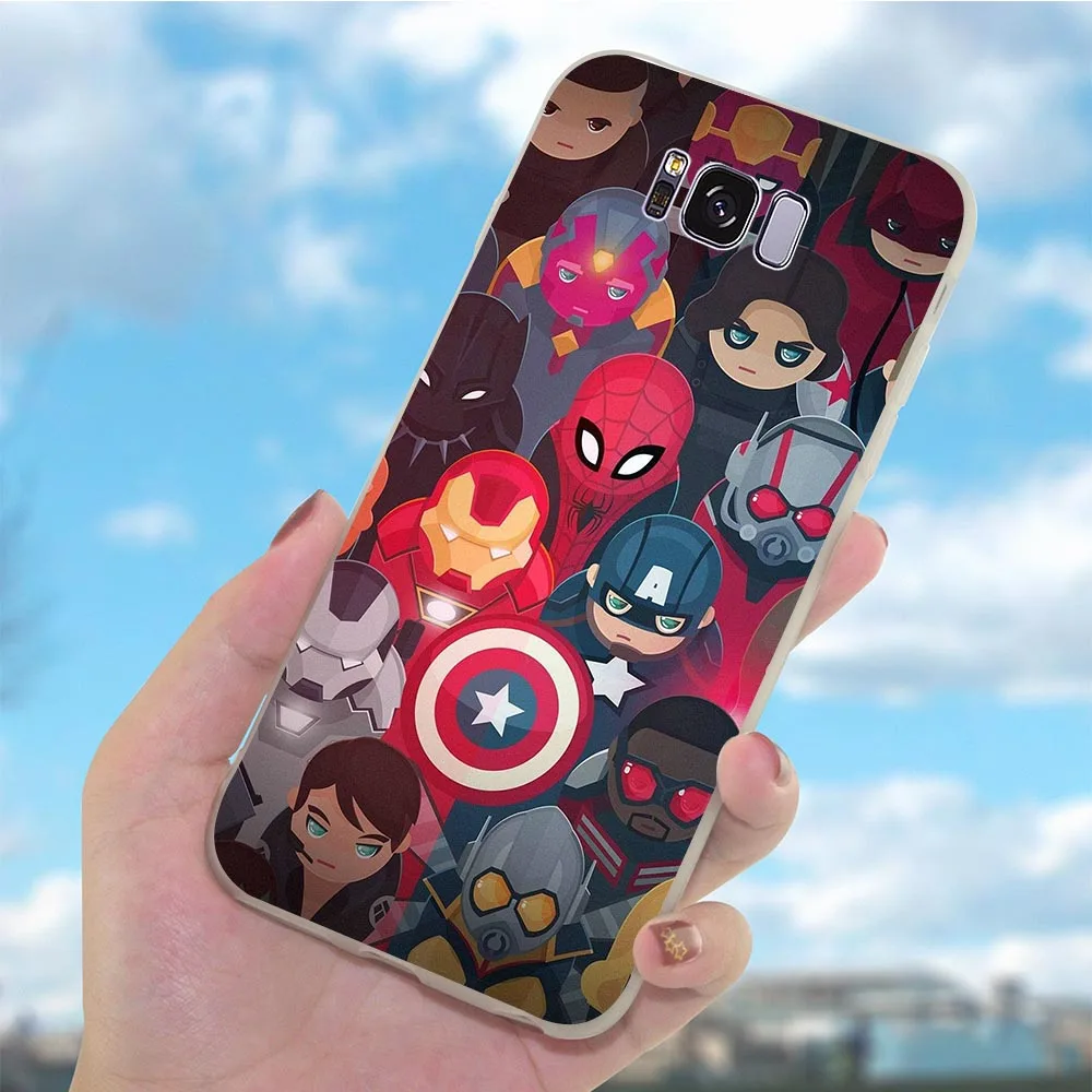 Мягкие чехлы из ТПУ для Galaxy Samsung S7 Edge S8 S6 M10 M20 M30 S9 S10 Plus S10e Note 8 9 Hybrid|Бамперы| |