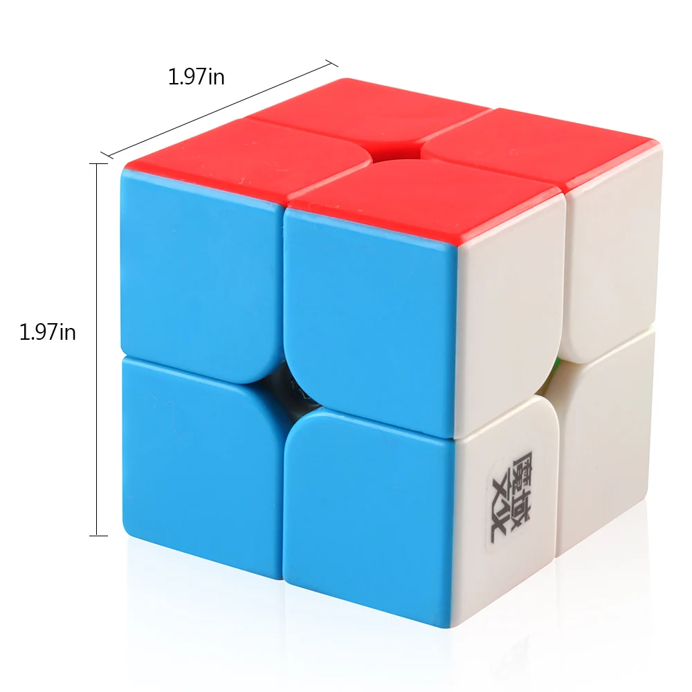 D-FantiX Moyu Weipo 2x2 скоростной куб 2x2x2 магический Развивающие головоломки игрушки для