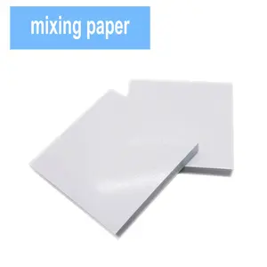 Стоматологическая микшерная бумага 76 мм x 76 мм, 50 листов, бумага с полимерным покрытием