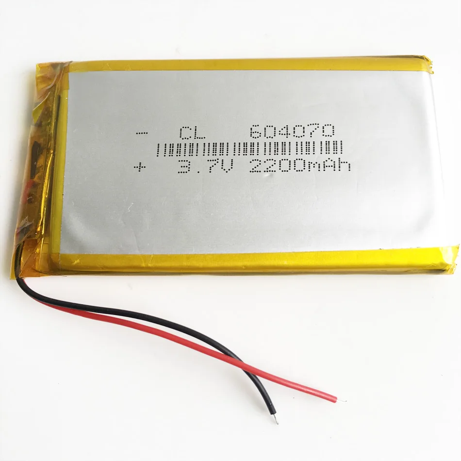 3 7 V 2200mAh полимерный литий Липо аккумуляторная батарея для DIY Mp3 MP4 MP5 GPS PSP mobile PAD MID DVD