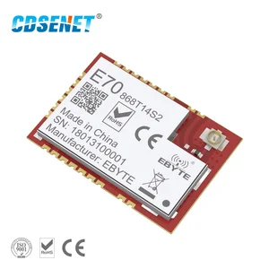 CC1310 868 МГц беспроводной радиочастотный модуль CDSENET E70-868T14S2 iot 25 МВт трансивер SMD UART rf передатчик приемник 868 МГц модуль SOC
