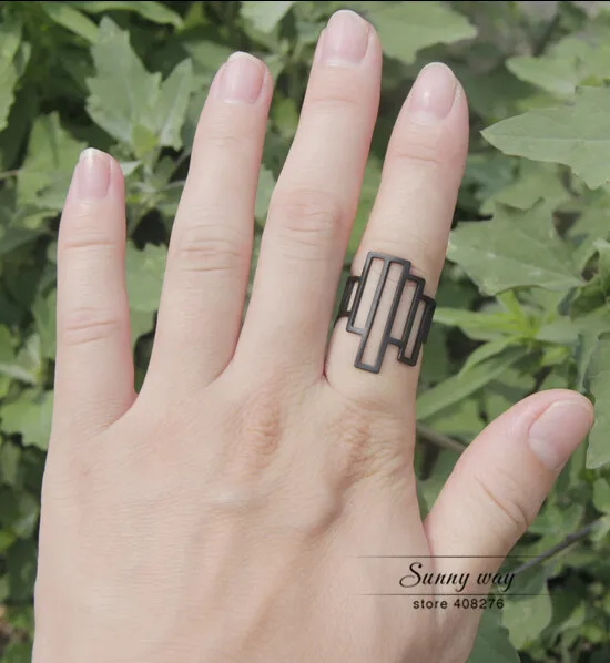 Timlee R015 Бесплатная доставка Изящные модные геометрические кольца на палец