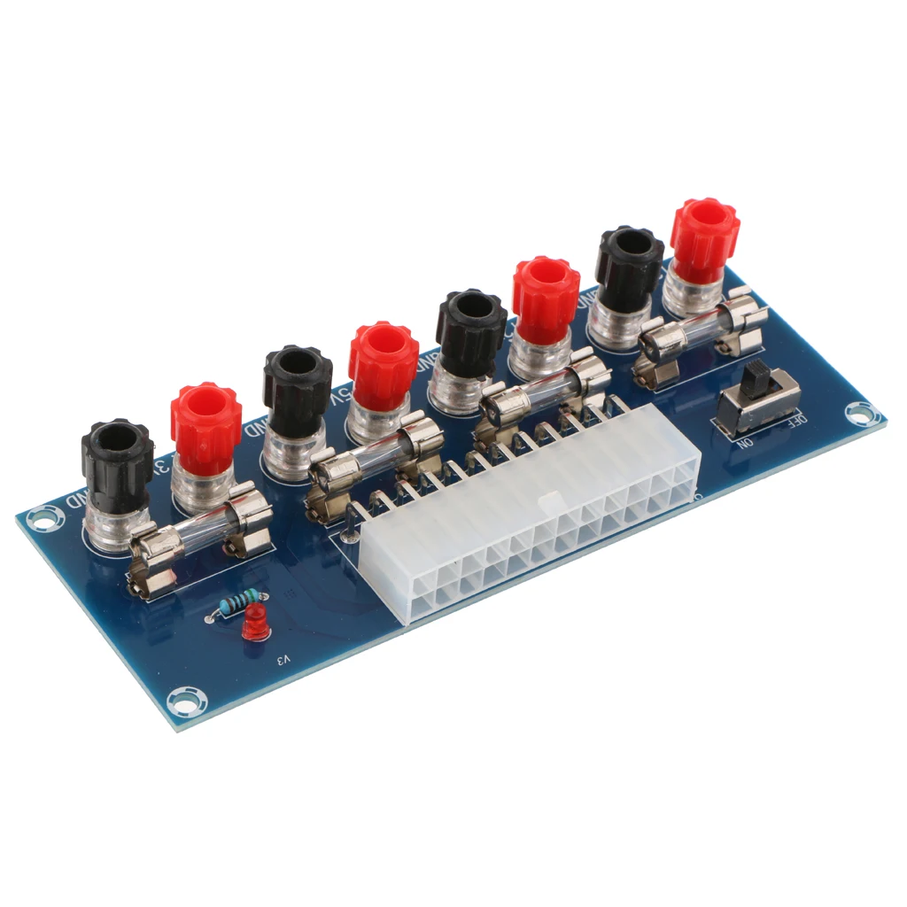 24pins ATX настольный блок питания компьютерный Breakout адаптер