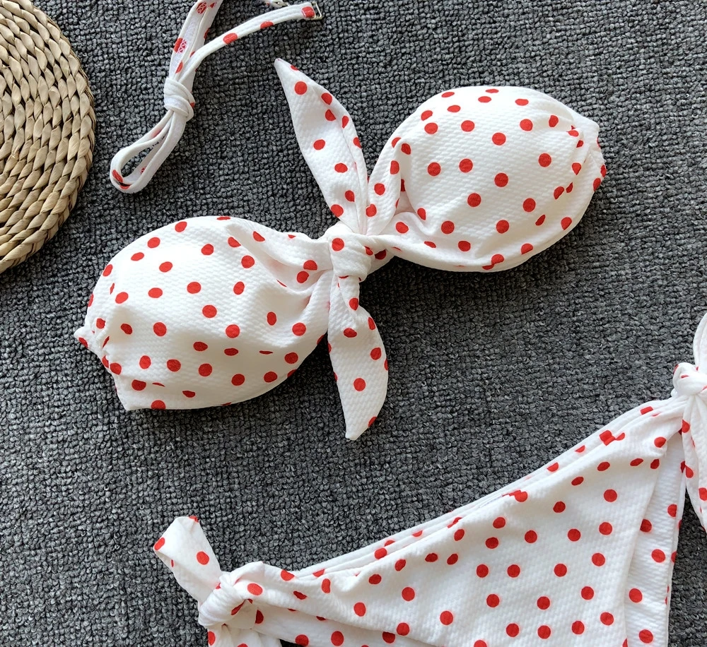 Bikinx Бразильский бикини 2019 V нижние стринги женский купальный костюм микро