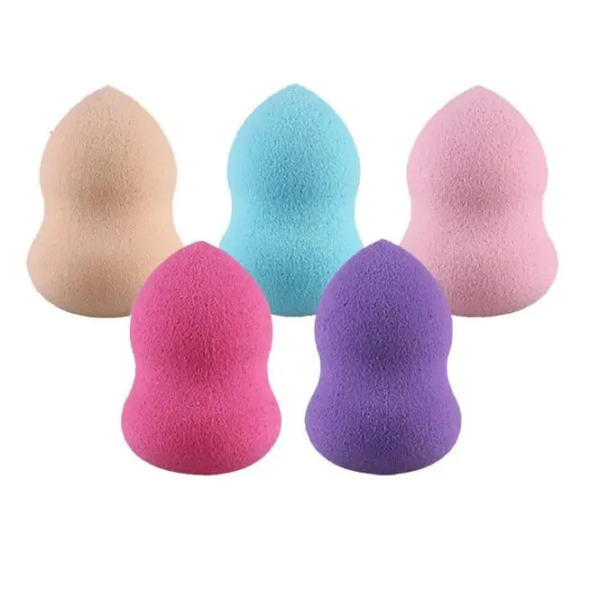 Multicolor Kanbuder макияж порошок для удаления пуховки 5 шт. Pro Макияж Блендер основа для макияжа слоеные многоцветные губки 19L0425 - Цвет: Multicolor