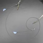 Imixlot элегантный кулон в виде Луны очки с цепочкой синий камень цепочка для солнцезащитных очков держатель для очков шнурок на шею для женщин и мужчин