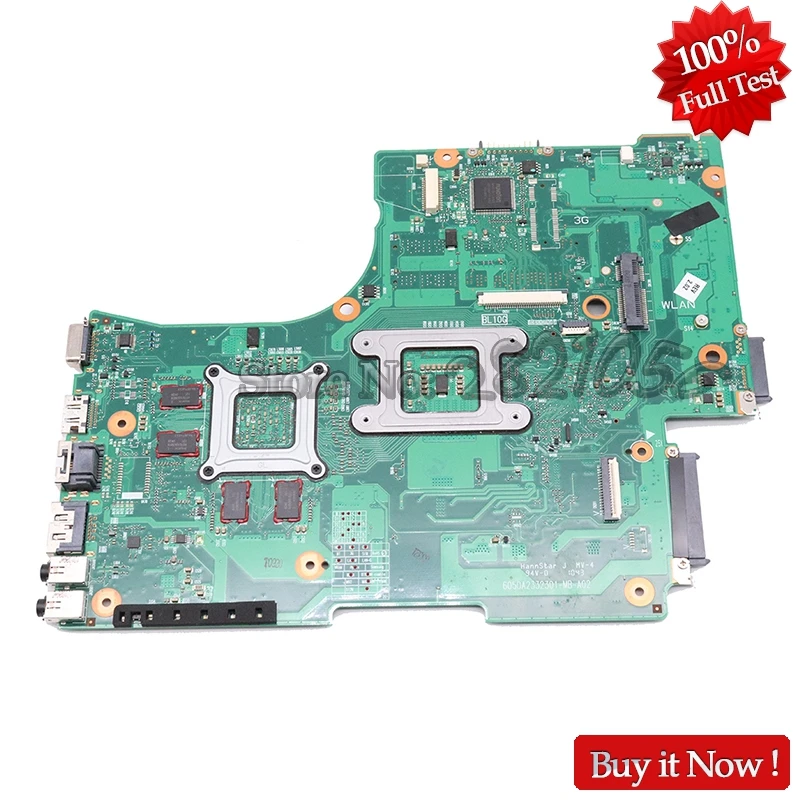 NOKOTION V000218020 материнская плата для ноутбука Toshiba Satellite L650 L655 основная плата 6050A2332301-MB-A02 HM55 DDR3 HD5650M Бесплатный процессор