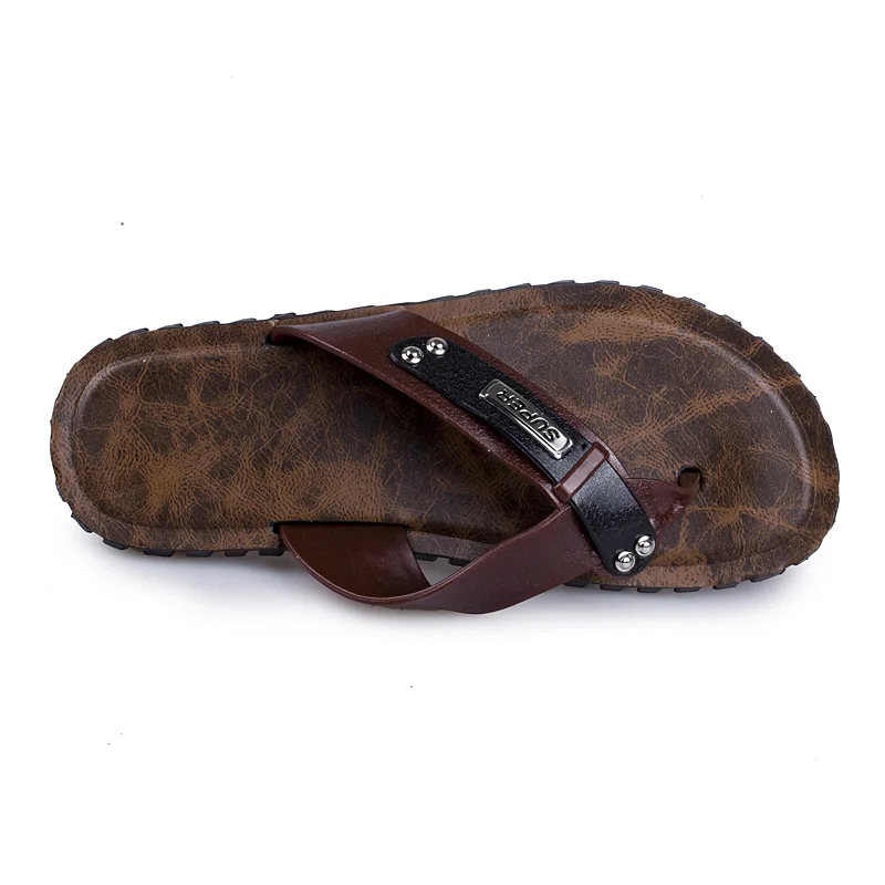 2017 мужские вьетнамки сандалии резиновая Повседневная Мужская обувь Летняя мода