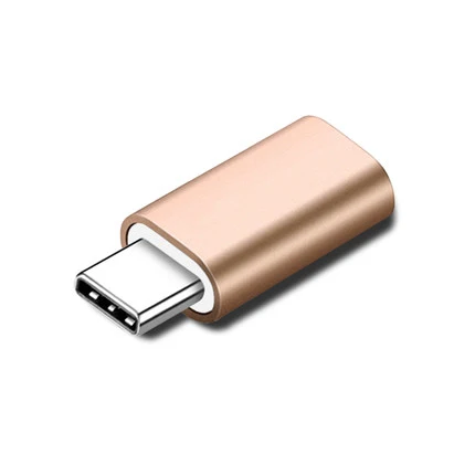 Золотой Для IPhone X XR XS Max 8 7 6 6S Plus IOS 8Pin To type-c Usb C адаптер для huawei P20 Pro mate 20 10 Lite type c зарядное устройство конвертер - Цвет: Золотой