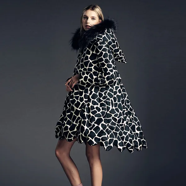 Европейская свободная теплая зимняя куртка женская 2019 плащ А силуэта свободный