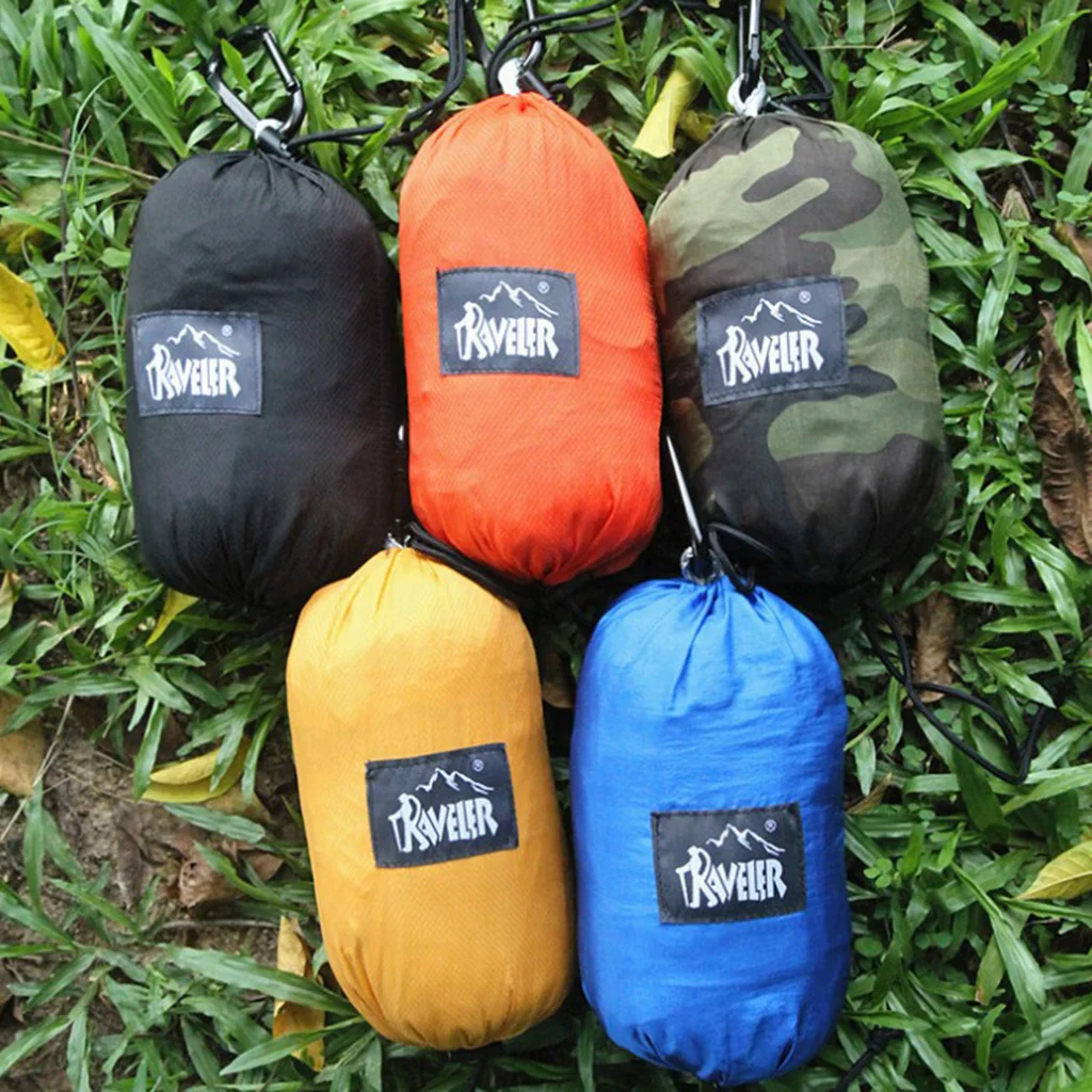 1 Person Outdoor Camping Hammock Tent Hanging Bed with Mosquito Net 210T Nylon Travel Hunting Sleeping Swing | Спорт и развлечения