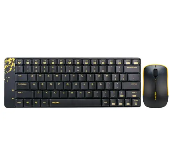 X210s Мода 2017 ультратонкая тонкая беспроводная клавиатура для мыши 1000DPI мышь