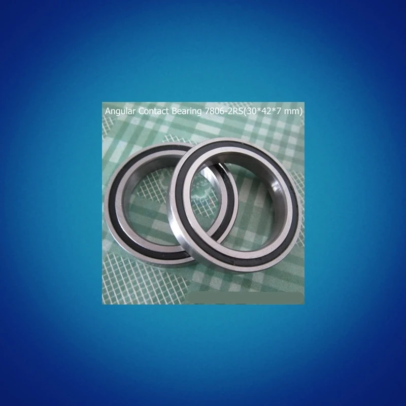Free shipping 1pcs 7806-2RS (30*42*7mm) Bicycle Bottom Bracket Repair Parts BB30 7806 2RS Angular Contact Ball Bearings 7806RS |