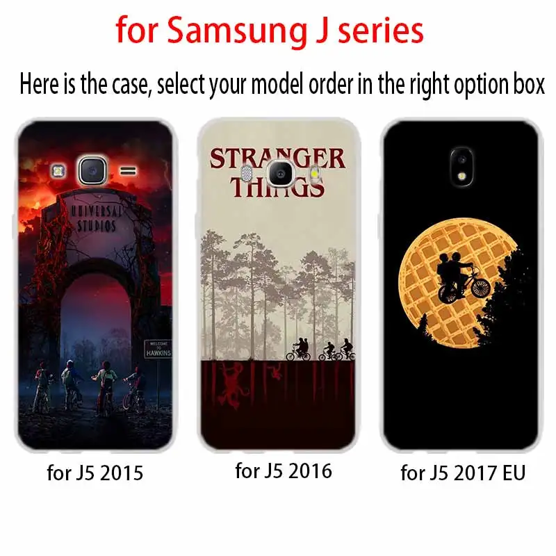 Чехол dibujos de stranger things для Samsung J8 J4 J6 Plus 2018 J5 J3 J7 2017 EU 2016 Prime силиконовый чехол