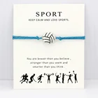 Браслеты для волейбола, бейсбола, софтбола, баскетбола, футбола, хоккея, тенниса, разные стили