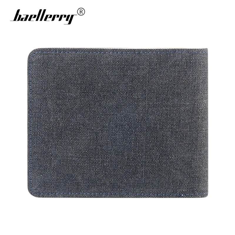 Baellerry кошелек мужской маленький парусиновые партмоне Для мужчин кошелек для карточек мужское портмоне маленькие кошельки тонкий кошелекдля мелких денег мужской кошелёк держатель карт мини молнии бумажник для монет