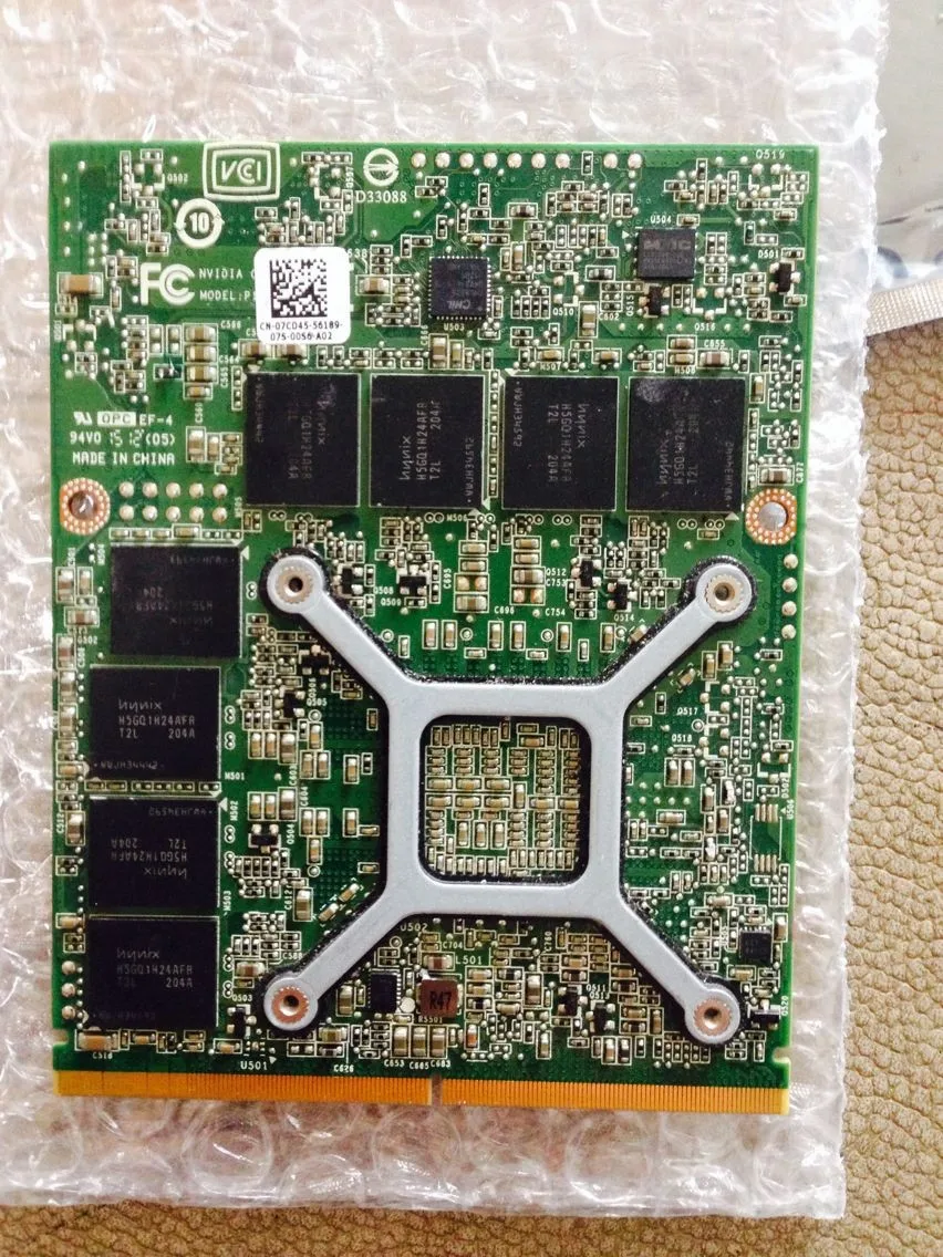 

used original Quadro 3000M Q3000M 689280 633689 655079 647177-001 Graphics Card