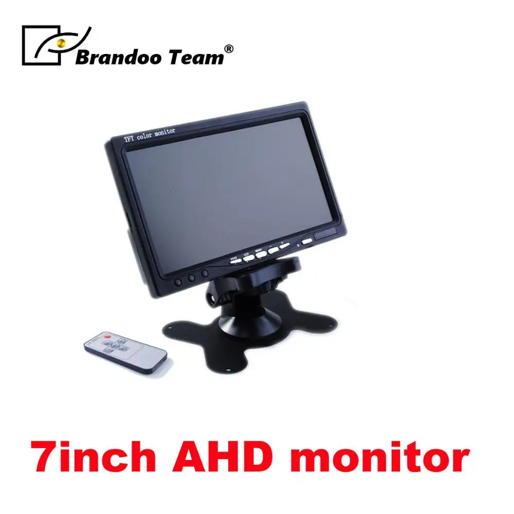 Бесплатная доставка 7 дюймовый автомобильный ЖК монитор с поддержкой 2