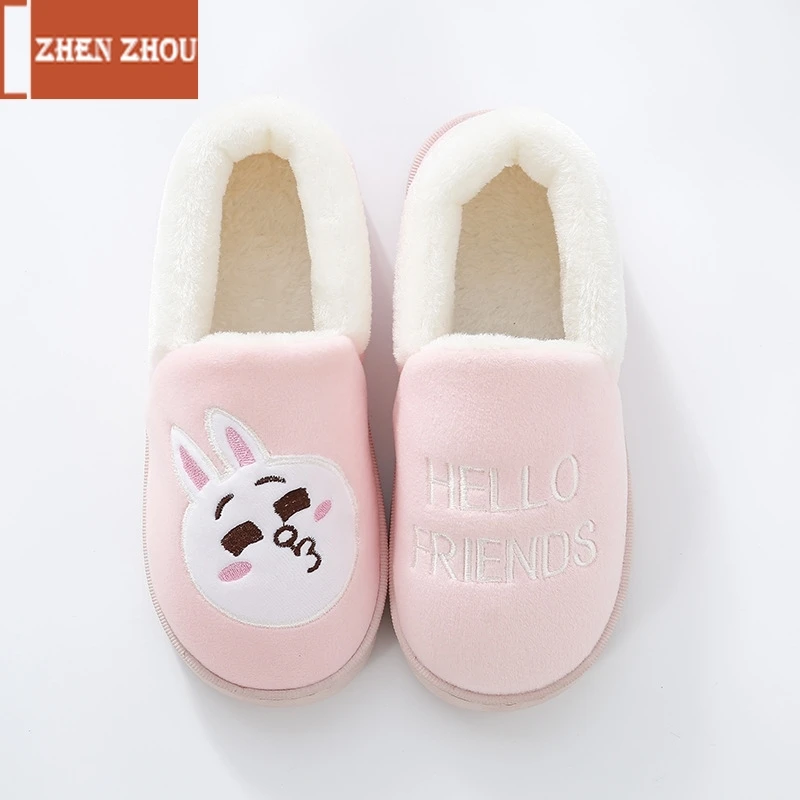 Zhenzhou2019 модная домашняя обувь хлопковая с героями мультфильмов домашние
