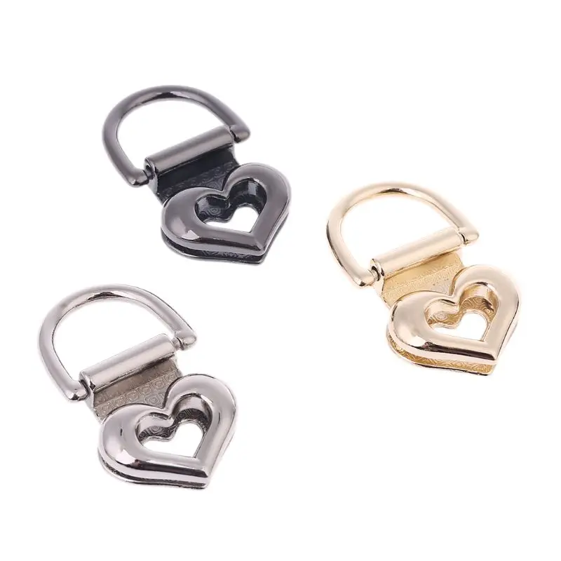 Металлическая застежка в форме сердца поворотный замок поворотные замки для