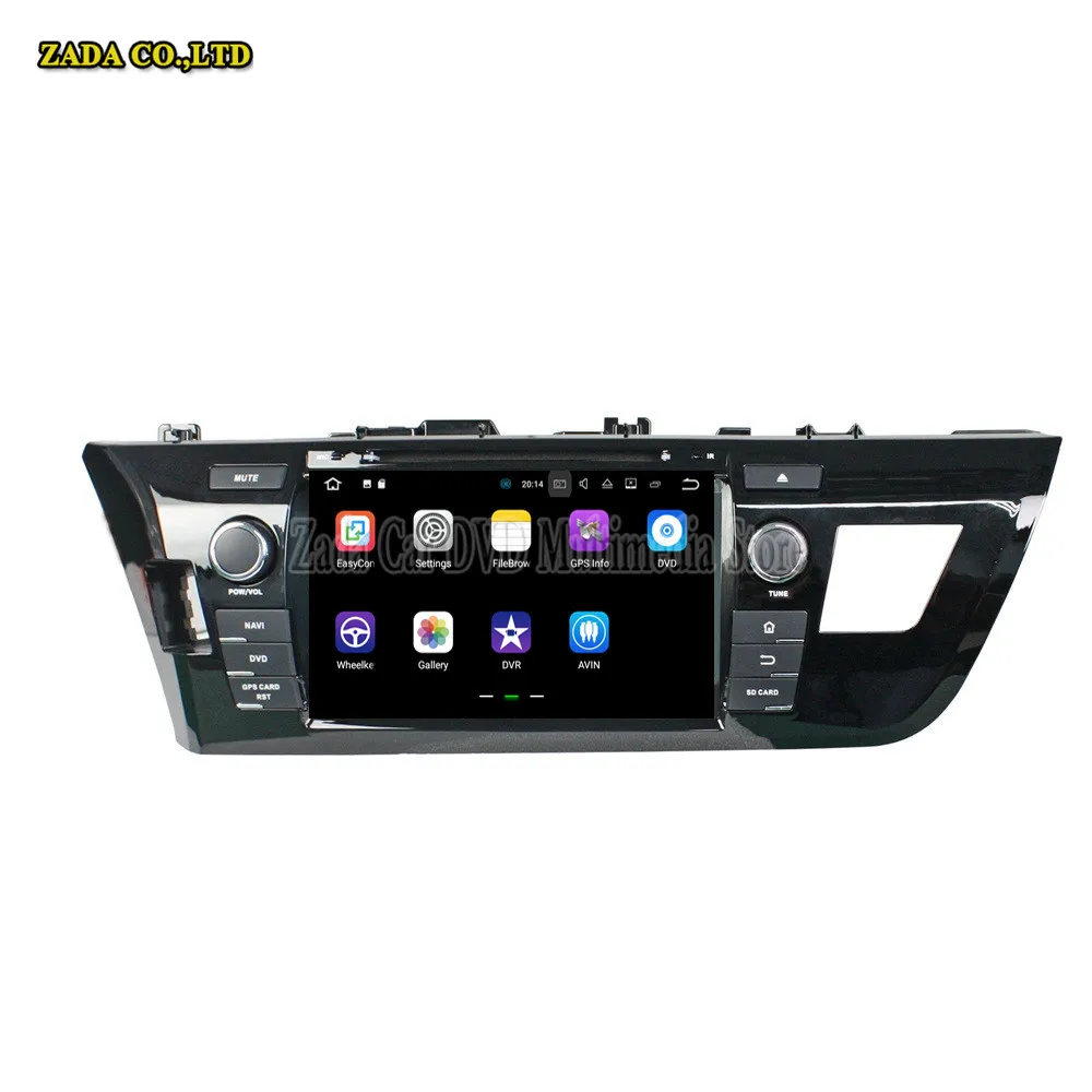 NAVITOPIA 8 дюймов 4 ядра 2 ГБ Android 1 автомобиль радио gps для Toyota levin 2014 с поддержка