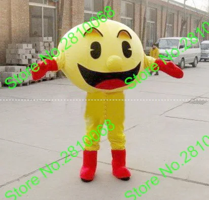 Make EVA материал Pac Man Pacman талисман костюм мультфильм одежда маскарад Вечерние на