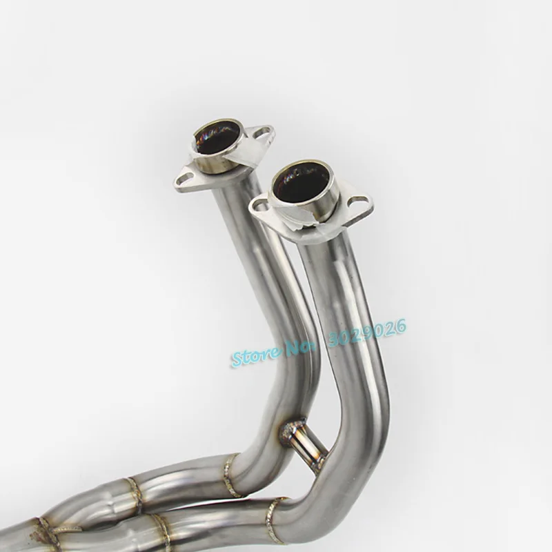 

Ninja650 Link Pipe Slip On For Kawasaki 650 Ninja 650 Motorcycle Modified Muffler Exhaust Header Connector Front System OD 51mm