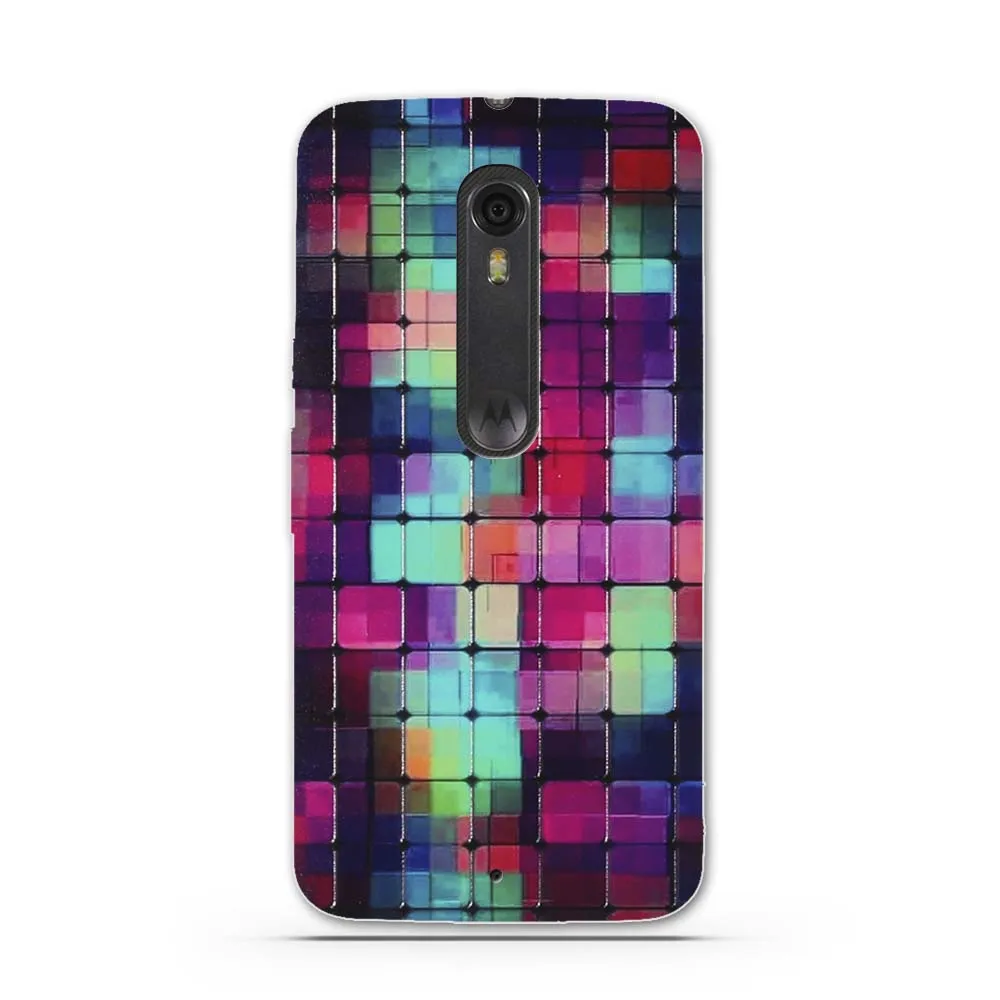 Роскошный чехол с принтом для Motorola Moto X Стильный силиконовые мягкие чехлы из ТПУ