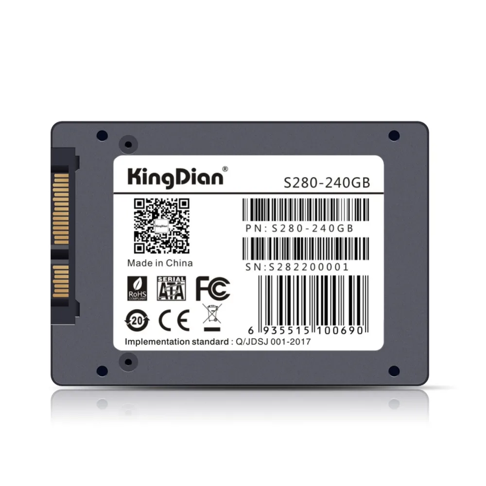 KingDian SSD 60 Гб 240 ГБ 120 ГБ 480 960 1 ТБ SSD 2,5 жесткий диск твердотельных дисков 2," внутренний SSD 256 ГБ 512