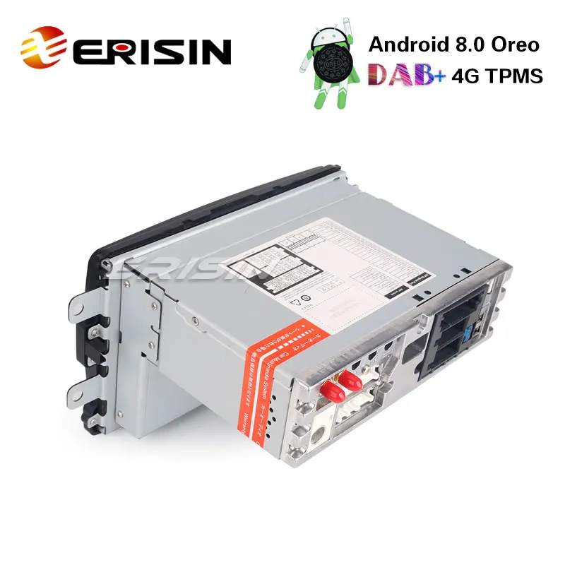 Erisin ES7829D 8 &quotAndroid 0 Автомобильная стерео система 4G TPMS DAB + OBD FM BT gps Navi для Renault Dacia Sandero