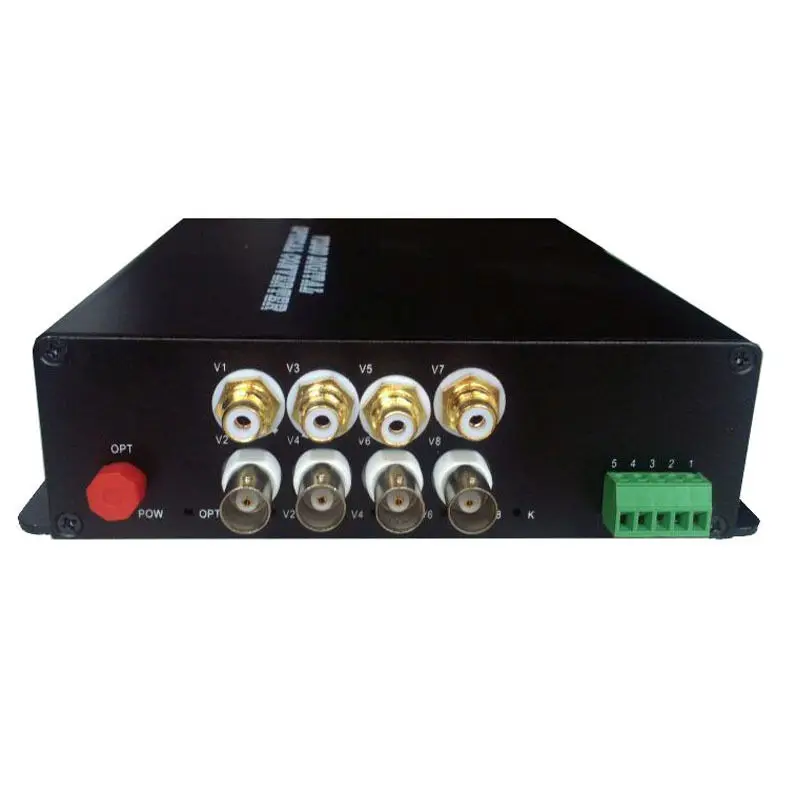 Многофункциональный 4 канальный преобразователь видео/аудио/RS485|media converter|fiber media