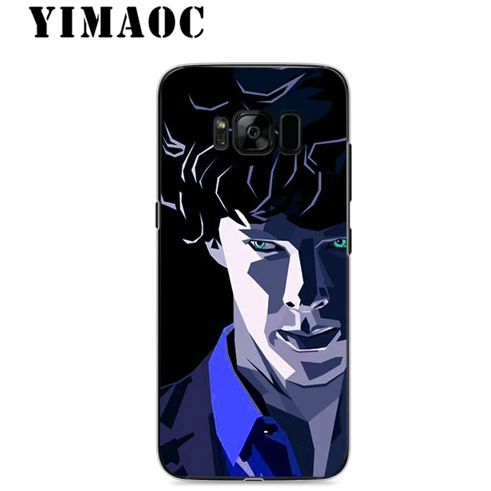 YIMAOC Sherlock Holmes Soft Silicone Case for Samsung Galaxy A5 A6 Plus A7 A8 A9 2018 J3 J5 J6 J7 2016 2017 EU Version |
