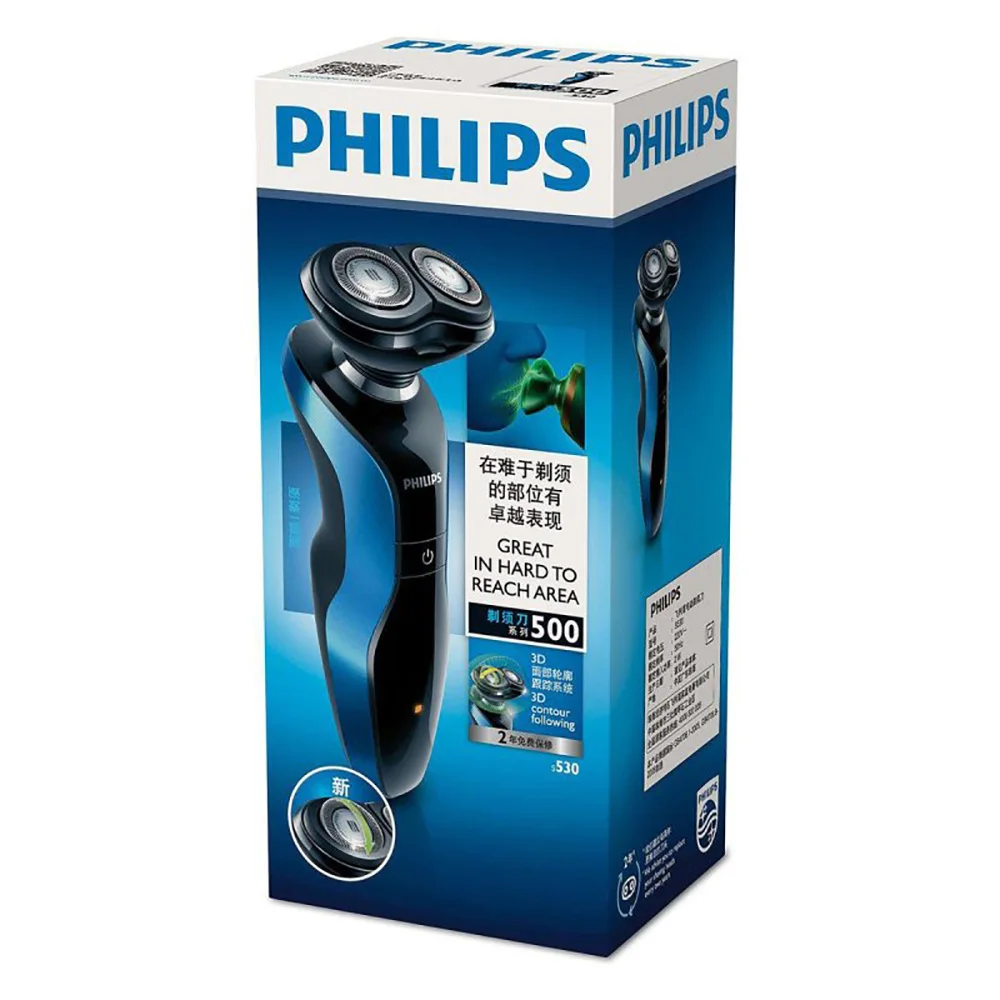 Philips электробритва перезаряжаемая RQ320 обновления S530 с автофокусом конструкция