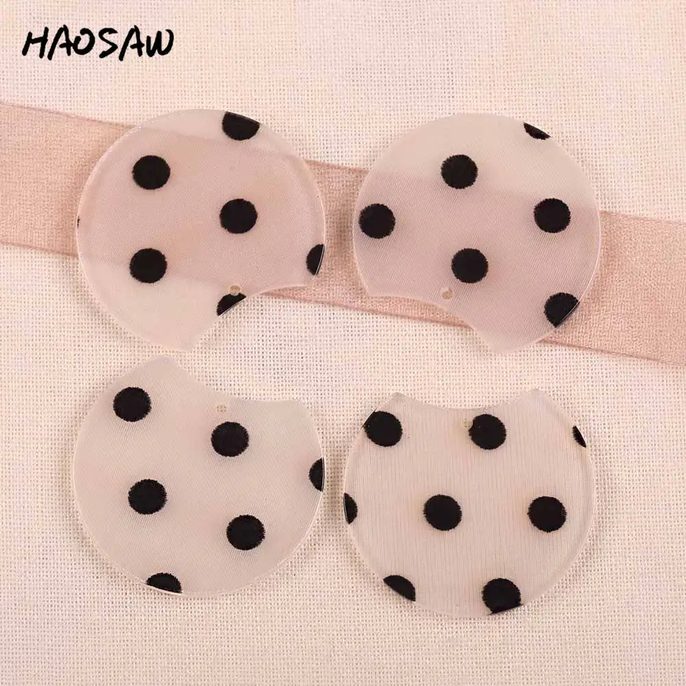 HAOSAW Choose 6 шт./лот очарование уксусной кислоты/милый дизайн в черный горошек/DIY