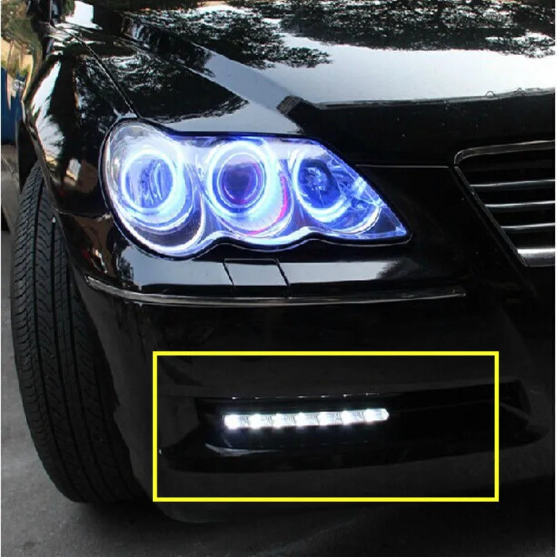 LED DRL Daytime Running Light Fog Lamp For Toyota REIZ MARK X 2005 2006 2007 2008 2009 | Автомобили и мотоциклы