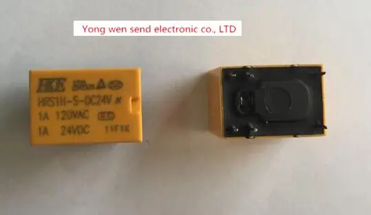NEW HRS1H-S-DC24V-N HRS1H-S-DC24V HRS1HSDC24VN HRS1HSDC24V HRS1H-DC24V HRS1H DC24V 24VDC 24V relay HKE DIP6 Free shipping | Обустройство