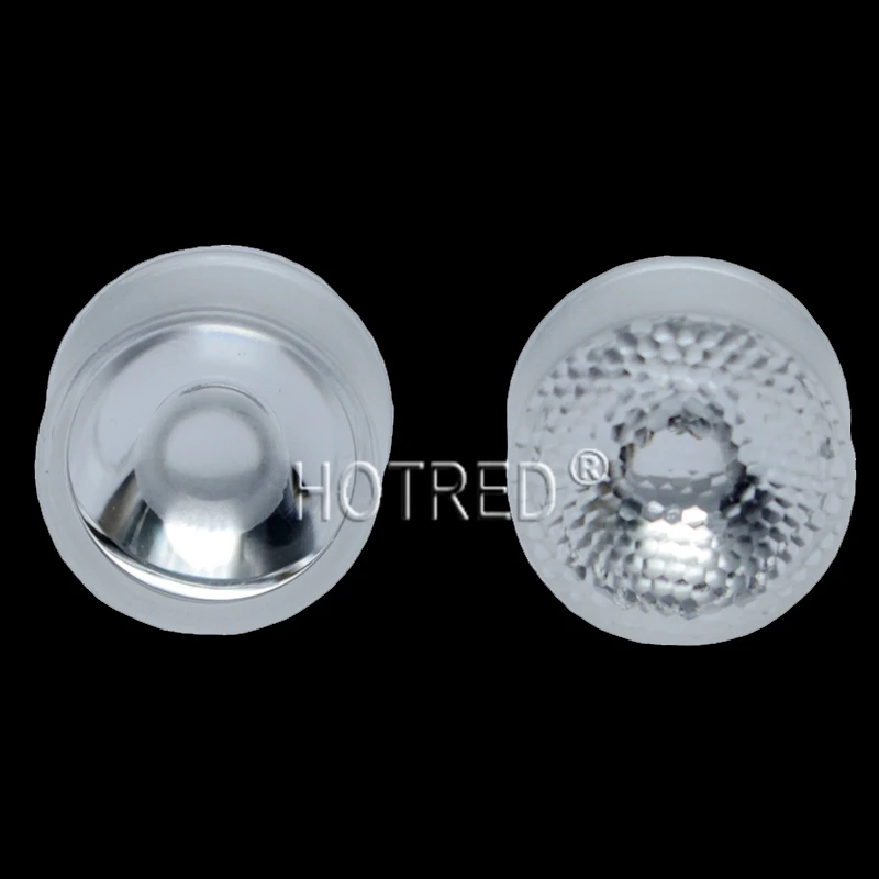 100 шт. CREE XP-E XPE/XP-G XPG/XT-E XTE 3535 светодиодный 3030 объектив 13 мм белый держатель 10 градусов/20 градусов/30 градусов/45 градусов/60 градусов