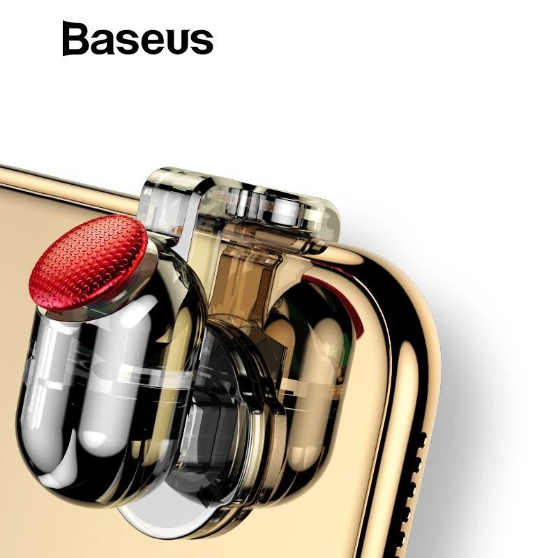 Игровой триггер Baseus 1 пара L1 R1 контроллер для игр на мобильном телефоне кнопка